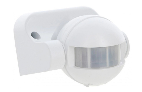 Czujnik ruchu 1200W 180* BIAŁY Czujnik ruchu 1200W 180* BIAŁY