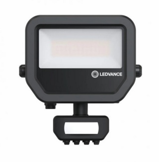 FLOODLIGHT SENSOR CZARNY OPRAWA NAŚWIETLACZ LED 11W/17W NW 4000K 1600lm /2400lm IP65 CZUJNIK RUCHU