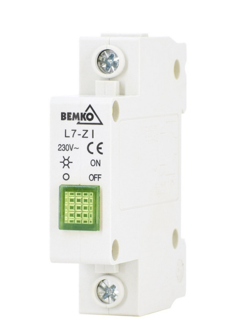 Lampka modułowaL7 ZIELONA BEMKO Lampka modułowaL7 ZIELONA BEMKO