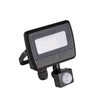 Naświetlacz LED z czujnikiem ruchu ANTEM LED 10W-NW-SE B 10W 4000K IP44 800lm czarny 33205 KANLUX