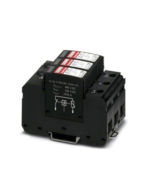 Ogranicznik przepięć Phoenix Contact DC VAL-MS 1000DC-PV/2+V Ogranicznik przepięć Phoenix Contact DC VAL-MS 1000DC-PV/2+V