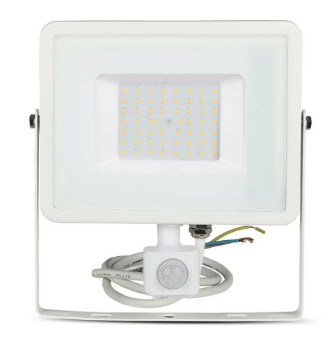 PROJEKTOE LED V-TAC 50W SAMSUNG CHIP CZUJNIK RUCHU FUNKCJA CUT-OFF BIAŁY VT-50-S-W 6400K 4000LM 5 LAT GWARANCJI PROJEKTOE LED V-TAC 50W SAMSUNG CHIP CZUJNIK RUCHU FUNKCJA CUT-OFF BIAŁY VT-50-S-W 6400K 4000LM 5 LAT GWARANCJI