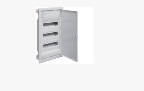 Rozdzielnica wtynkowa Hager Volta 3x12 P/T metal VU36NE Rozdzielnica wtynkowa Hager Volta 3x12 P/T metal VU36NE