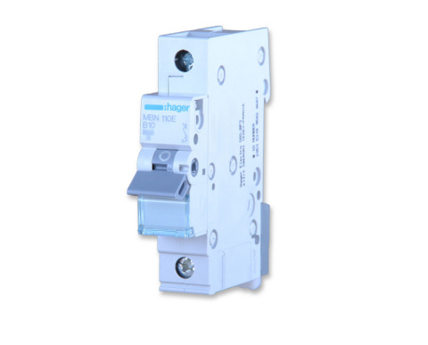 Wyłącznik nadprądowy 1P B 10A 6kA AC MBN110E Hager Wyłącznik nadprądowy 1P B 10A 6kA AC MBN110E Hager