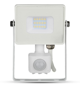 Projektor LED V-TAC 10W SAMSUNG CHIP czujnik ruchu biały 4000K 800lm