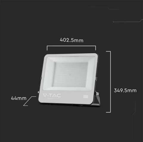 Projektor LED V-TAC 200W 185lm/W Czarny VT-44205 6500K 37000lm Projektor LED V-TAC 200W 185lm/W Czarny VT-44205 6500K 37000lm