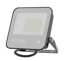 Projektor LED V-TAC 50W 135lm/W SAMSUNG CHIP CZARNY 4000K 5740lm