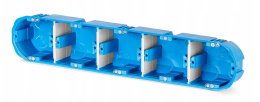 Puszka niebieska P5x60D gips Multibox HER537