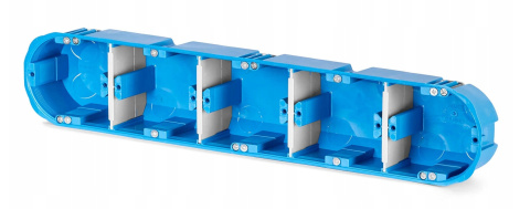 Puszka niebieska P5x60D gips Multibox HER537 Puszka niebieska P5x60D gips Multibox HER537