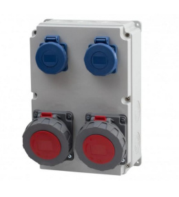 Rozdzielnica hermetyczna IP 65 R-300 16/5 32/5 2x230V F-elektro