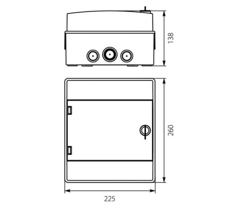Rozdzielnica modułowa RH-6 36.6 Rozdzielnica modułowa RH-6 36.6