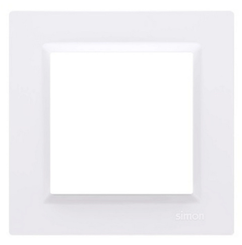 SIMON10 Ramka 1-krotna biała SIMON10 Ramka 1-krotna biała