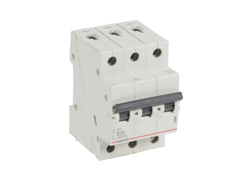 Wyłącznik nadprądowy 3P B20 Legrand RX3 Wyłącznik nadprądowy 3P B20 Legrand RX3
