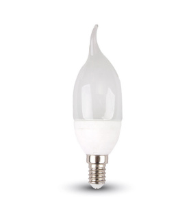 Żarówka LED V-TAC 4W E14 Świeczka Płomyk VT-1818TP 4000K
