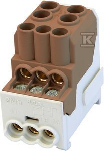 BLOK DYSTRYB. SDB100 AL/CU 80010BRĄZ