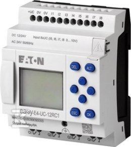 EASYE4,12-24VDC,24VAC,8DI(4AI),4DO-R,WY