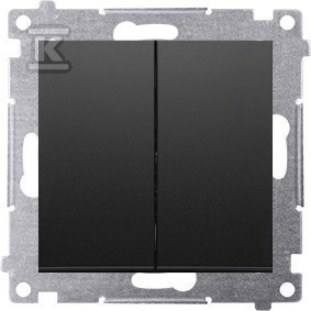 ŁĄCZNIK ŚWIECZ.10AX CZARNY SIMON54