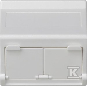 PŁYT.K45 2XRJ OSŁ.SKOŚNA MD BIAŁY PŁYT.K45 2XRJ OSŁ.SKOŚNA MD BIAŁY