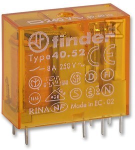 PRZEKAŹNIK 2P 8A 230V AC PRZEKAŹNIK 2P 8A 230V AC