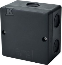 PUSZKA IP66 - KSK 80 FA UV (CZARNA)