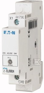 Z-EL/BL230 LAMPKA POJEDYNCZA NIEBIESKA Z-EL/BL230 LAMPKA POJEDYNCZA NIEBIESKA