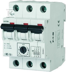 Z-MS-6,3/3 WYŁĄCZ.SILNIKOWY Z-MS-6,3/3 WYŁĄCZ.SILNIKOWY
