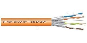 BITLAN U/FTP 4X2X23 AWG CAT6A LSOH BĘBE BITLAN U/FTP 4X2X23 AWG CAT6A LSOH BĘBE