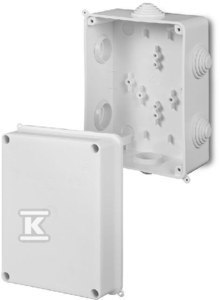 PUSZ.N/T PK-6 158X118X95 B/WKŁ.IP55 PUSZ.N/T PK-6 158X118X95 B/WKŁ.IP55