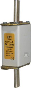 WKŁADKA M0 GR 50A/750V DC WKŁADKA M0 GR 50A/750V DC