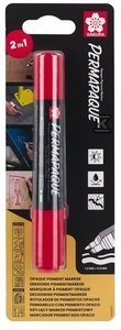 MARKER PERMAPAQUE DUAL POINT CZERWONY MARKER PERMAPAQUE DUAL POINT CZERWONY