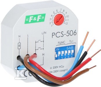 PCS-506-PRZ.CZAS230V 10A FI60 8FUNKCJI PCS-506-PRZ.CZAS230V 10A FI60 8FUNKCJI