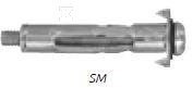 ŚRUBY MOLLY M5x37 DO PŁYT KARTON.-GIPS