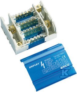 BLOK DYSTRYBUCYJNY CZTEROPOLOWY TD 160AL BLOK DYSTRYBUCYJNY CZTEROPOLOWY TD 160AL