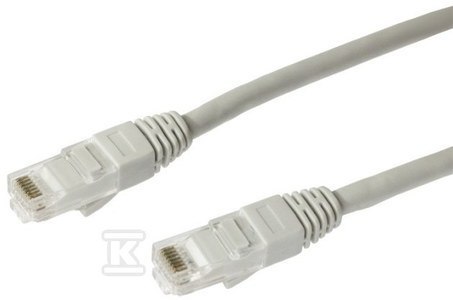 KABEL KROSOWY UTP KAT.5E PVC 5 M SZARY KABEL KROSOWY UTP KAT.5E PVC 5 M SZARY
