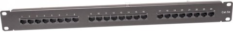 PANEL KATEGORII 5E 19" 1U 24XRJ45, UTP PANEL KATEGORII 5E 19" 1U 24XRJ45, UTP