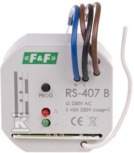 RS-407 B-ODBIORNIK RADIOWY BISTABILNY RS-407 B-ODBIORNIK RADIOWY BISTABILNY