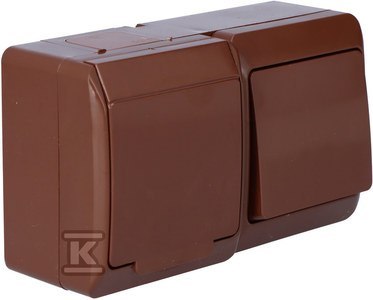 GN.2P+Z BRĄZ+ŁĄCZ.1-BIEG.BRĄZ HERMES GN.2P+Z BRĄZ+ŁĄCZ.1-BIEG.BRĄZ HERMES