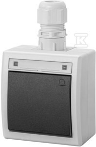 ŁĄCZ.ZW.DZWONEK N/T IP65 SZARY AQUANT2 ŁĄCZ.ZW.DZWONEK N/T IP65 SZARY AQUANT2