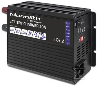 ŁADOWARKA LIFEPO4 AGM GEL SLA/20A/12V ŁADOWARKA LIFEPO4 AGM GEL SLA/20A/12V