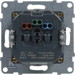 N.1-KR.Z/U+USB C BIAŁY SUNO