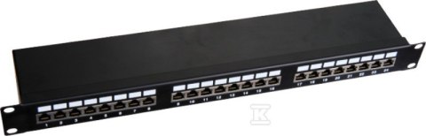 PATCH PANEL 1U/19" STP 24 PORT KAT.6 LSA PATCH PANEL 1U/19" STP 24 PORT KAT.6 LSA