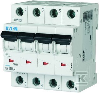 PL6-C63/4 WYŁ.NADPRĄDOWY 6KA PL6-C63/4 WYŁ.NADPRĄDOWY 6KA