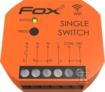 PRZEKAŹNIK POJEDYNCZY WI-FI 230V PRZEKAŹNIK POJEDYNCZY WI-FI 230V