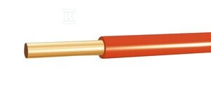 DY 2,5 500V CZERWONY H05V-U 100M DY 2,5 500V CZERWONY H05V-U 100M