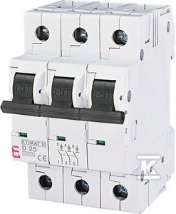 ETIMAT10 3P 10KA D 25A-WYŁĄCZNIK NMP.
