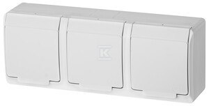 GN.3X2P+Z N/T IP44 BIAŁE HERMES GN.3X2P+Z N/T IP44 BIAŁE HERMES