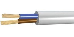 OMYP (H03VVH2-F) 2X0,75 300V BIAŁY