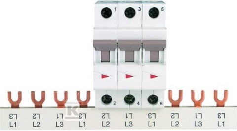 Z-GV-10/1P-1TE SZYNA DO ŁĄCZ.APAR.MOD. Z-GV-10/1P-1TE SZYNA DO ŁĄCZ.APAR.MOD.