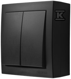 ŁĄCZ.ŚWIECZ.CZARNY MAT AQUACLICK