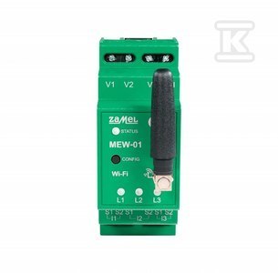 MEW-01 MONIT.EN.ELEKTR WI-FI 3F+N MEW-01 MONIT.EN.ELEKTR WI-FI 3F+N